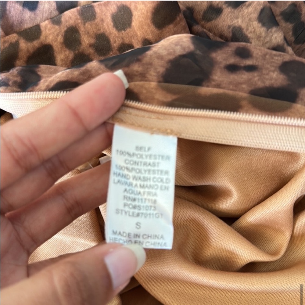 LEOPARD SKIRT - Picture 12 of 13